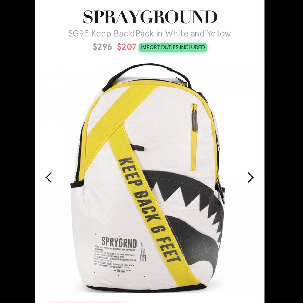 Sprayground Corona Backpack